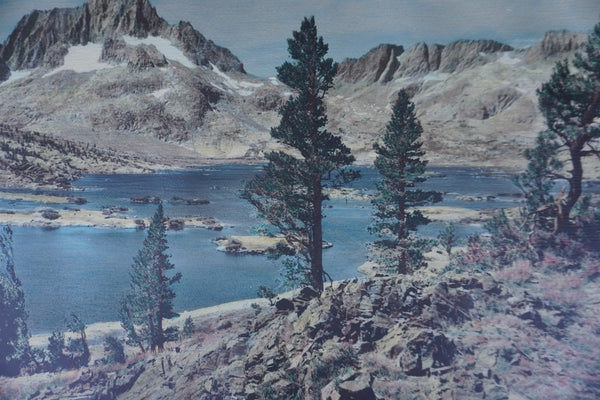 Hand Tinted Photograph of Thousand Island Lake by J.M. Jameson AP2025
