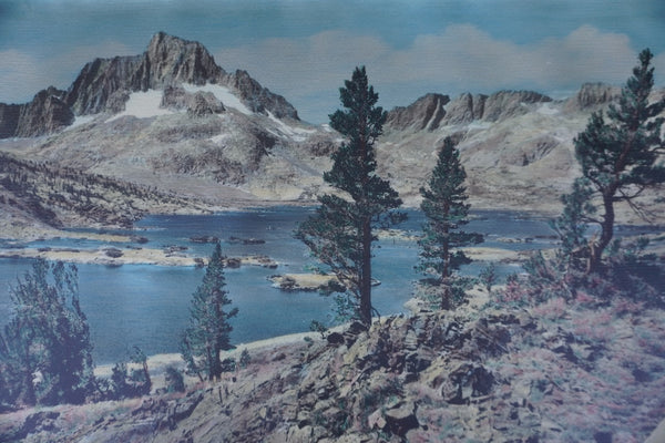 Hand Tinted Photograph of Thousand Island Lake by J.M. Jameson AP2025
