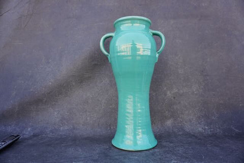 Bauer Matt Carlton Rebekah Floor Vase in Jade Green B3252