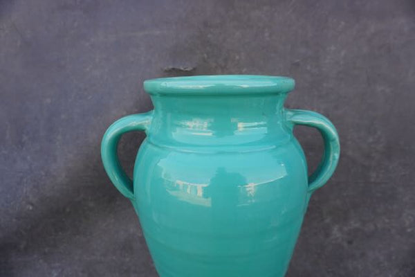 Bauer Matt Carlton Rebekah Floor Vase in Jade Green B3252