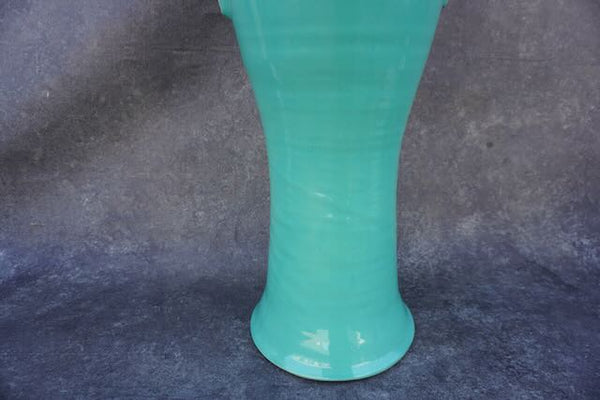 Bauer Matt Carlton Rebekah Floor Vase in Jade Green B3252