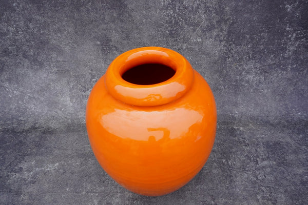 Bauer 16" Oil Jar in Orange B3263