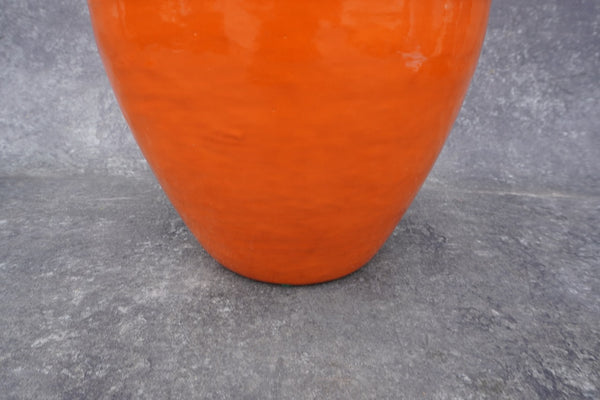 Bauer 16" Oil Jar in Orange B3263