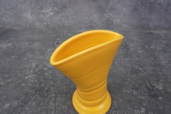 Bauer Matt Carlton Yellow Fan Vase B3268