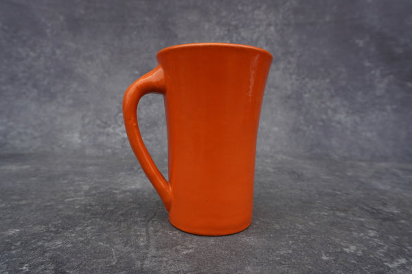 Bauer Plain Ware Root Beer Mug in Orange B3271