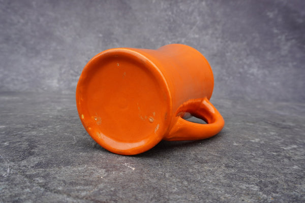 Bauer Plain Ware Root Beer Mug in Orange B3271