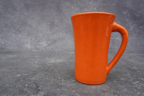 Bauer Plain Ware Root Beer Mug in Orange B3271