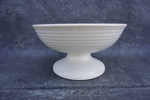 Bauer White Pedestal Bowl B3285
