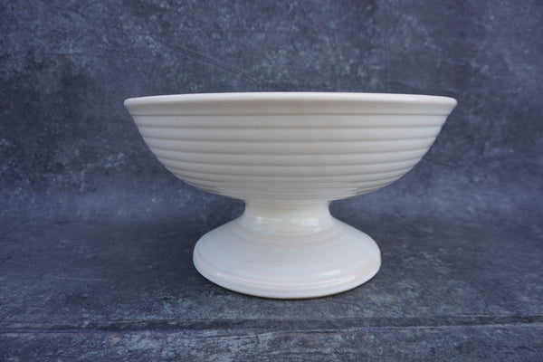 Bauer White Pedestal Bowl B3285