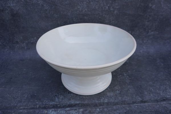 Bauer White Pedestal Bowl B3285