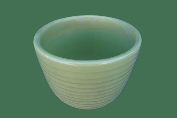 Bauer Ringware Jardiniere  #10 in Charteuse B3296