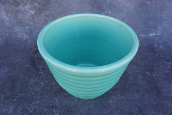 Bauer Ringware Jardiniere in Turquoise B3299