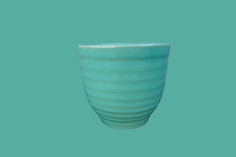 Bauer Ringware Jardiniere #5 in Turquoise B3300