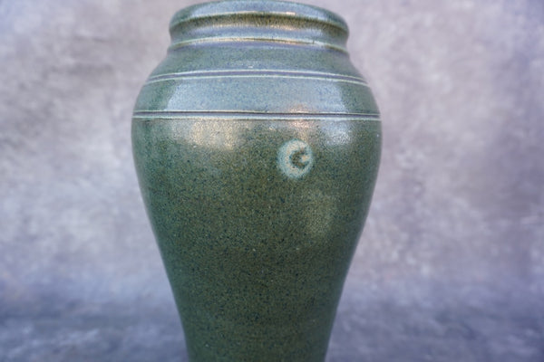 Bauer California Vase in Ink Green B3304