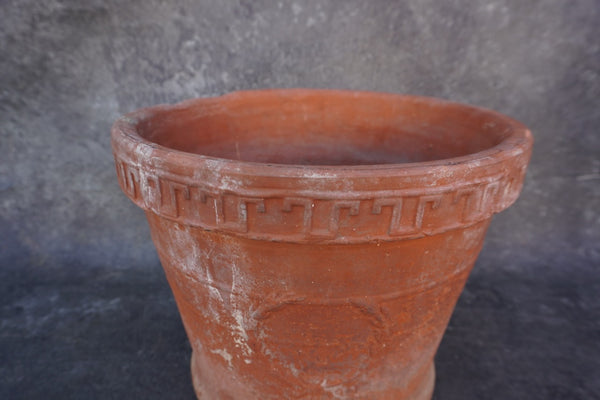 Bauer Redware Laurel Pot 1920s  B3305