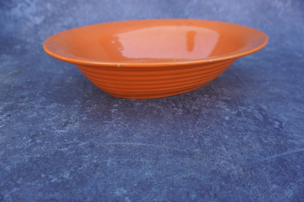 Oval Bauer Vegetable Bowl in Orange B3312