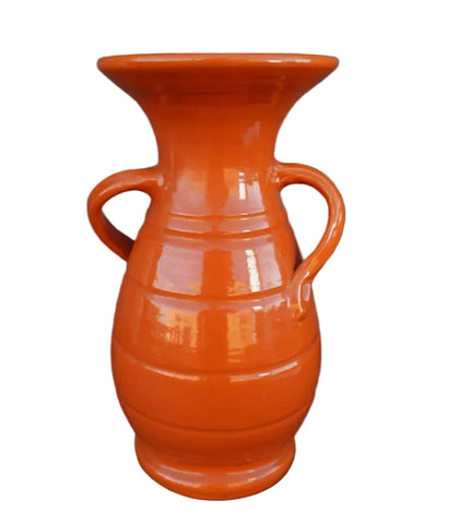 Bauer Matt Carlton Tall Vase in Orange B3316