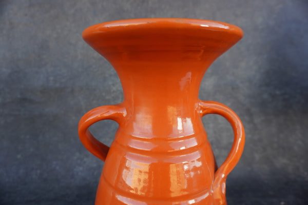 Bauer Matt Carlton Tall Vase in Orange B3316