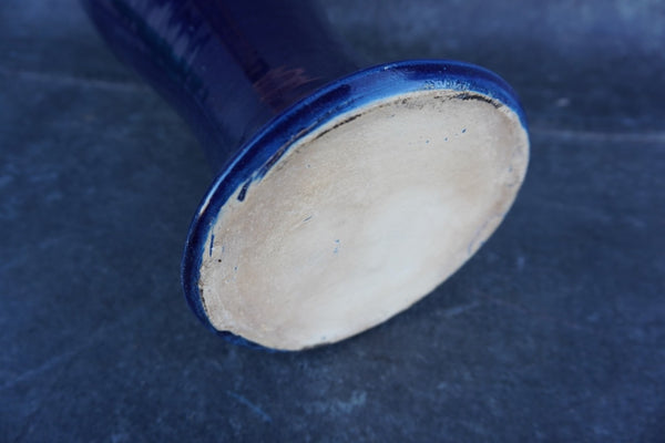 Ink Blue Bauer Vase B3319