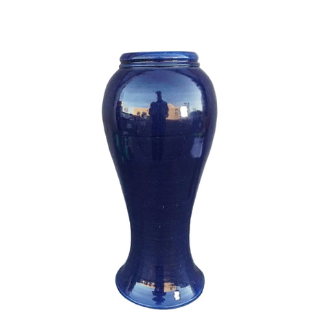 Ink Blue Bauer Vase B3319