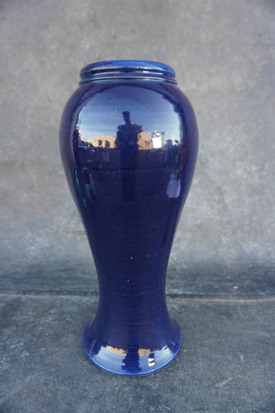 Ink Blue Bauer Vase B3319