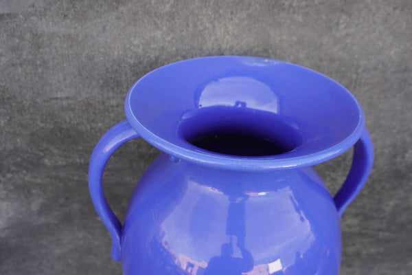 Cobalt Blue Trumpet Vase, Bauer by Fred Johnson B3322