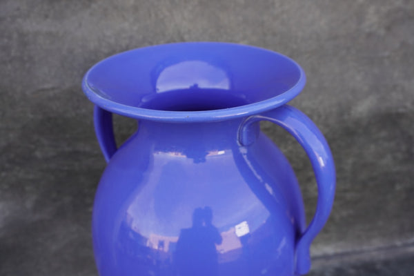 Cobalt Blue Trumpet Vase, Bauer by Fred Johnson B3322