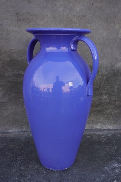 Cobalt Blue Trumpet Vase, Bauer by Fred Johnson B3322
