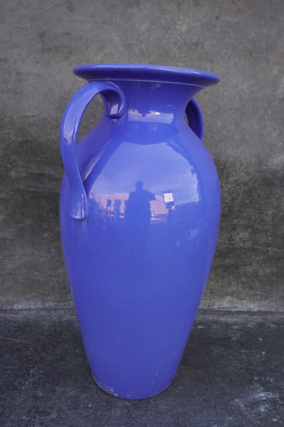 Cobalt Blue Trumpet Vase, Bauer by Fred Johnson B3322