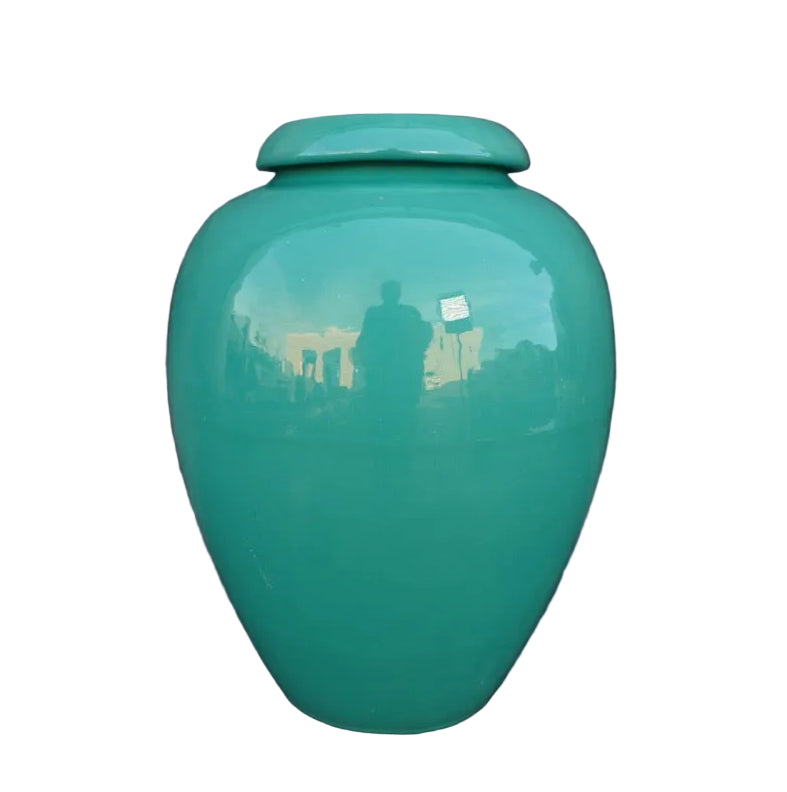 Bauer Jade Green Oil Jar B3323