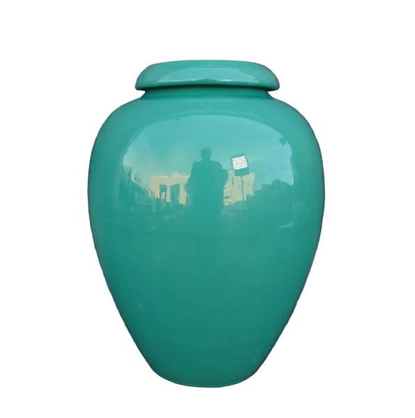 Bauer Jade Green Oil Jar B3323
