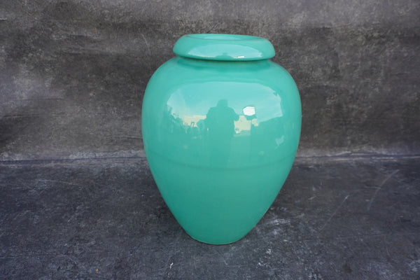 Bauer Jade Green Oil Jar B3323