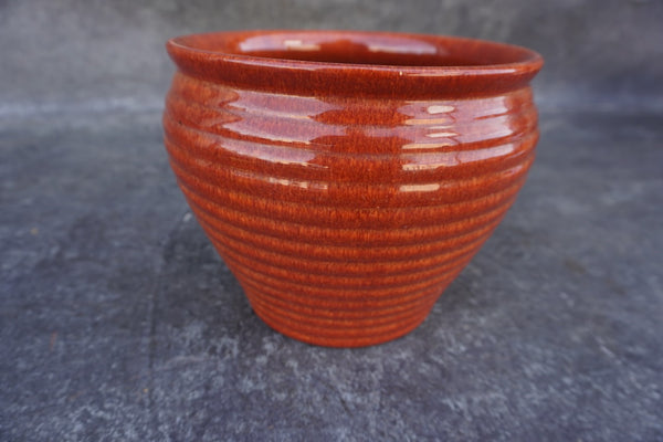 Bauer High Fire Ring Ware Jardinière in Rust Brown B3324