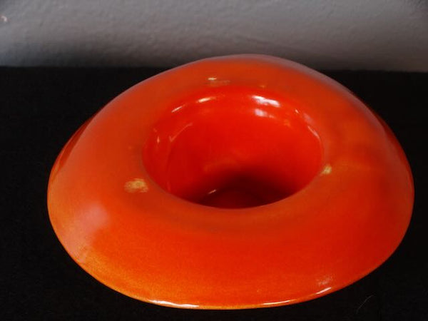 Catalina Island Cowboy Ashtray Orange C673