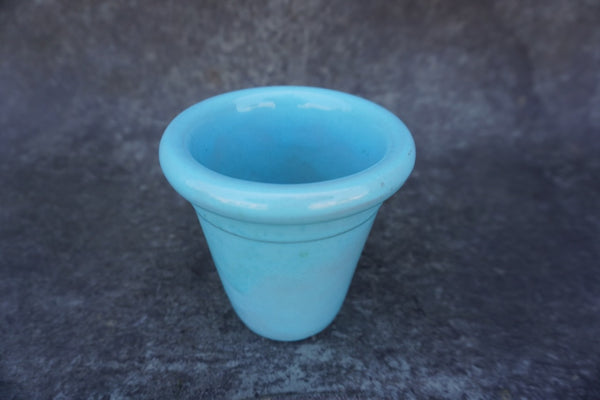 Catalina Island Pottery Turquoise Cachepot C697