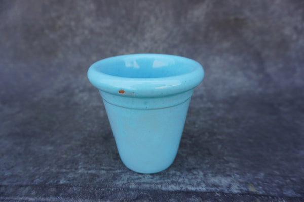 Catalina Island Pottery Turquoise Cachepot C697