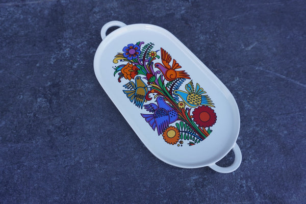 Villery & Boch Acapulco 13 1/4" Oblong Serving Platter with Handles CA2043