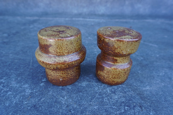 Roan Iron Mountain Stoneware Salt & Pepper Shakers CA2068