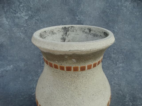 Hillside Tile and Cement Vase CA 2534