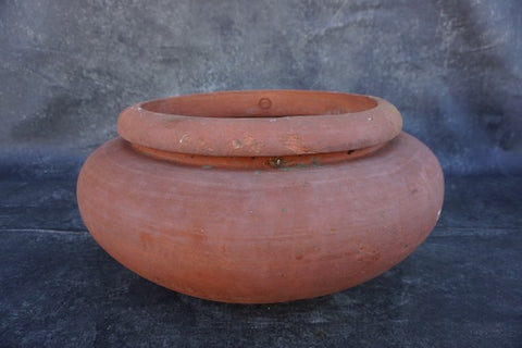 The Italian Terra Cotta Company #109 Bowl - Low Red Ware Neo-Classical Garden Pot  CA2544
