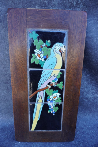 Taylor 3-Tile Parrot Table Top c 1927 CA2553