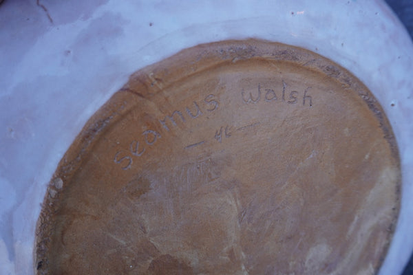 Seaman Walsh 1946 Studio Pottery Charger CA2584