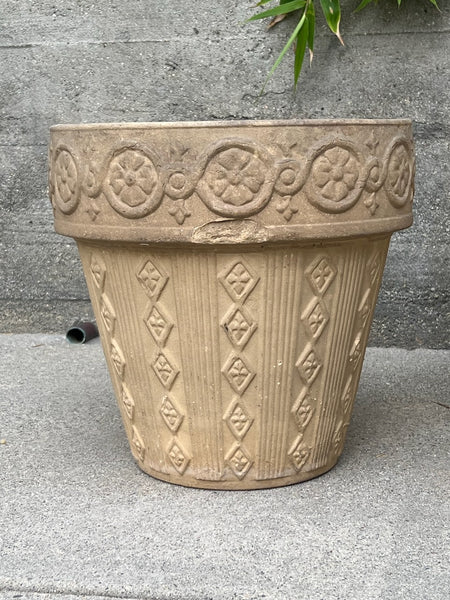 Italian Terra Cotta Co Pair of Garden Pots CA2623