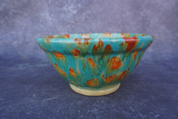 Pacific Blue & Orange Blended Bowl CA2625