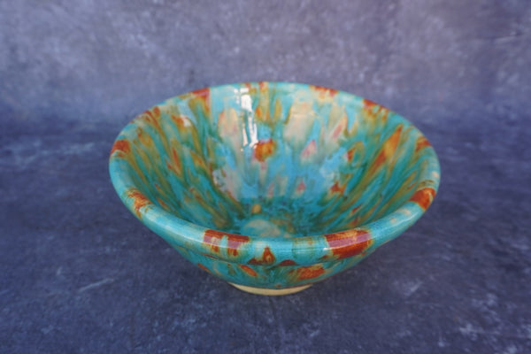 Pacific Blue & Orange Blended Bowl CA2625