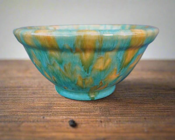 Pacific Blended Bowl in Yellow and Green - Stoneware CA2626