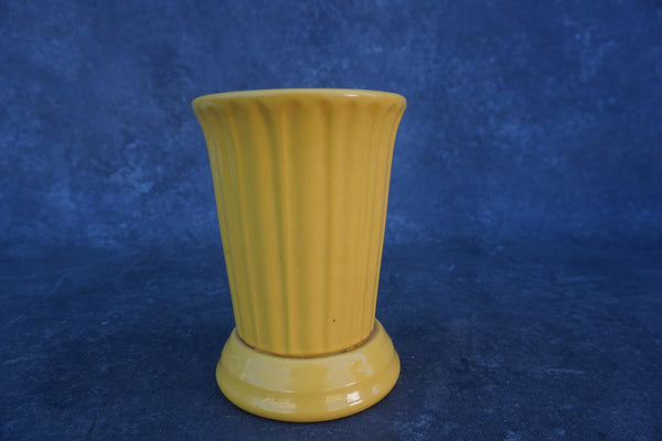 Garden City Fluted Stock Vase in Yellow CA2634
