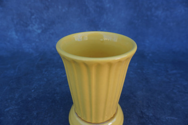 Garden City Fluted Stock Vase in Yellow CA2634