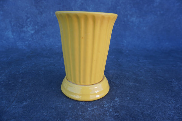 Garden City Fluted Stock Vase in Yellow CA2634