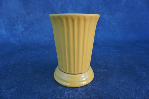 Garden City Fluted Stock Vase in Yellow CA2634